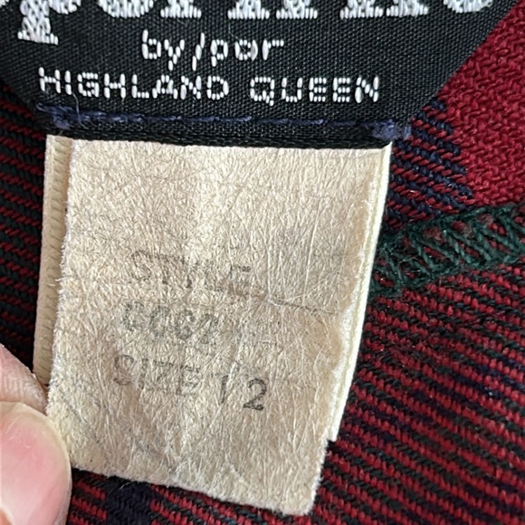 Highland Queen Sportrite Plaid Pleated Skirt - Picture 4 of 15